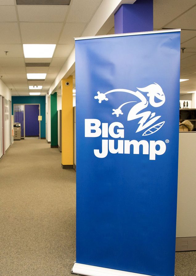 large Big Jump banner